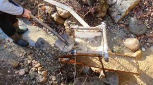 Поиск золотого металла на древнем ручье!