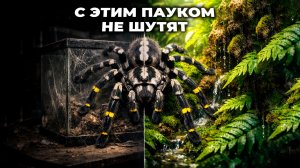 Превращаем старый террариум в райские джунгли для ХИЩНОГО питомца!