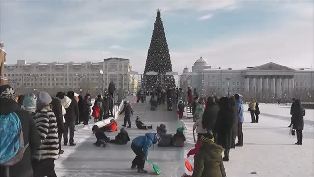 " С НОВЫМ ГОДОМ, ЧИТА! " Забайкальский край. (2018г.) смотреть онлайн