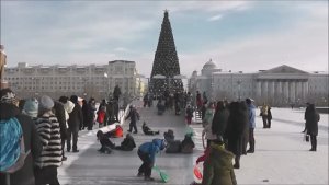 " С НОВЫМ ГОДОМ, ЧИТА! "  Забайкальский край. (2018г.)