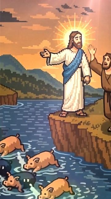 Изгнание бесов в свиней смотреть онлайн