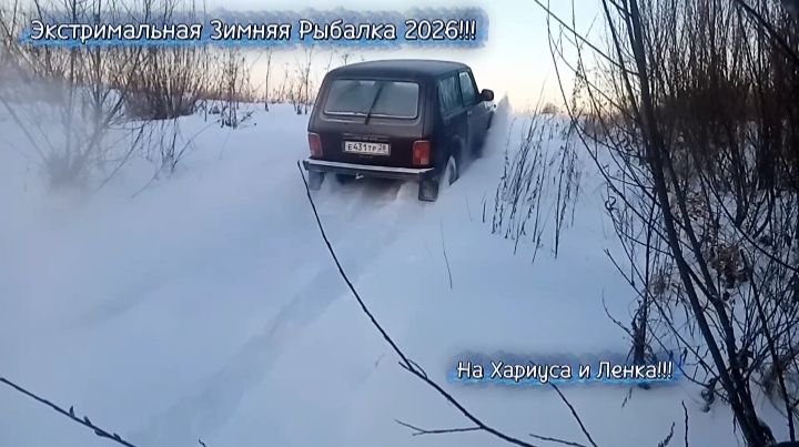 Экстримальная Зимняя Рыбалка на Реке 2026!!! В поисках Хариуса и Ленка!!! смотреть онлайн