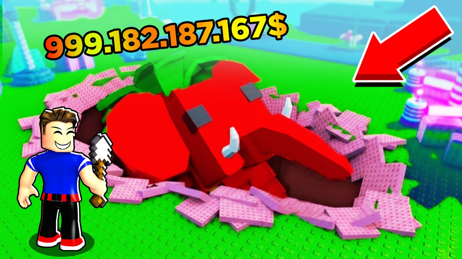 ВЫКОПАЛ OG БРЕЙНРОТА В РОБЛОКС смотреть онлайн