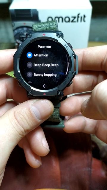 Ежечасный сигнал\Обновление (Amazfit T-Rex 3) смотреть онлайн