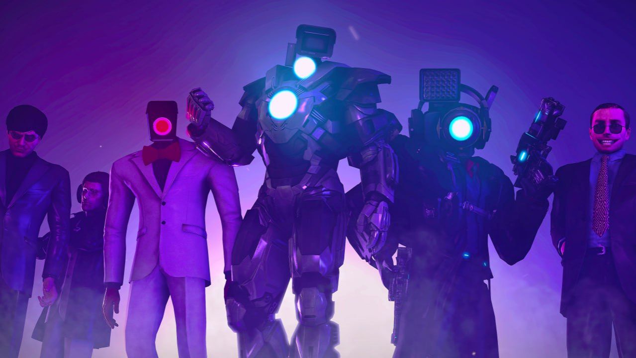 Скибиди-ютуберы: общий сбор смотреть онлайн