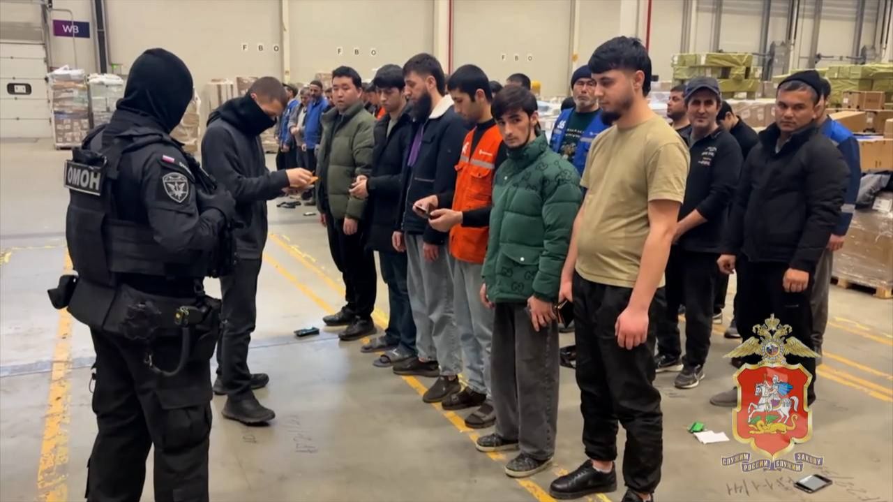 В Домодедово сотрудники полиции пресекли нарушения миграционного законодательства смотреть онлайн