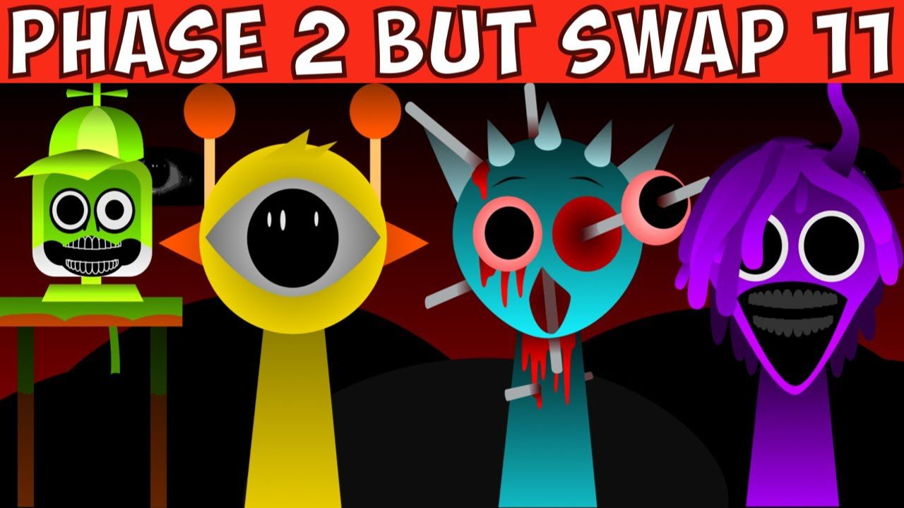 INCRDIBOX SPRUNKI: ФАЗА 2 НО 🔁 11 ОБМЕНОВ! 🔄🤯 смотреть онлайн