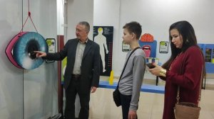 26.01.2026г Семья Воложаниных Сын Лев 12 лет, Жена Елена сходили на выставку  "ВНУТРИ ЧЕЛОВЕКА"