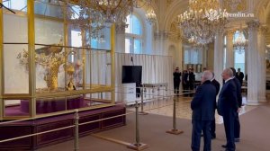 Владимир Путин с Верховным правителем Малайзии экскурсия по Эрмитажу 1, 26 января 2026 года