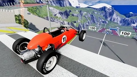 Эпические прыжки на скоростном автомобиле #364 смотреть онлайн