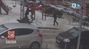 Двое парней разгромили подъезд в Краснодаре и распылили перцовку женщине в лицо