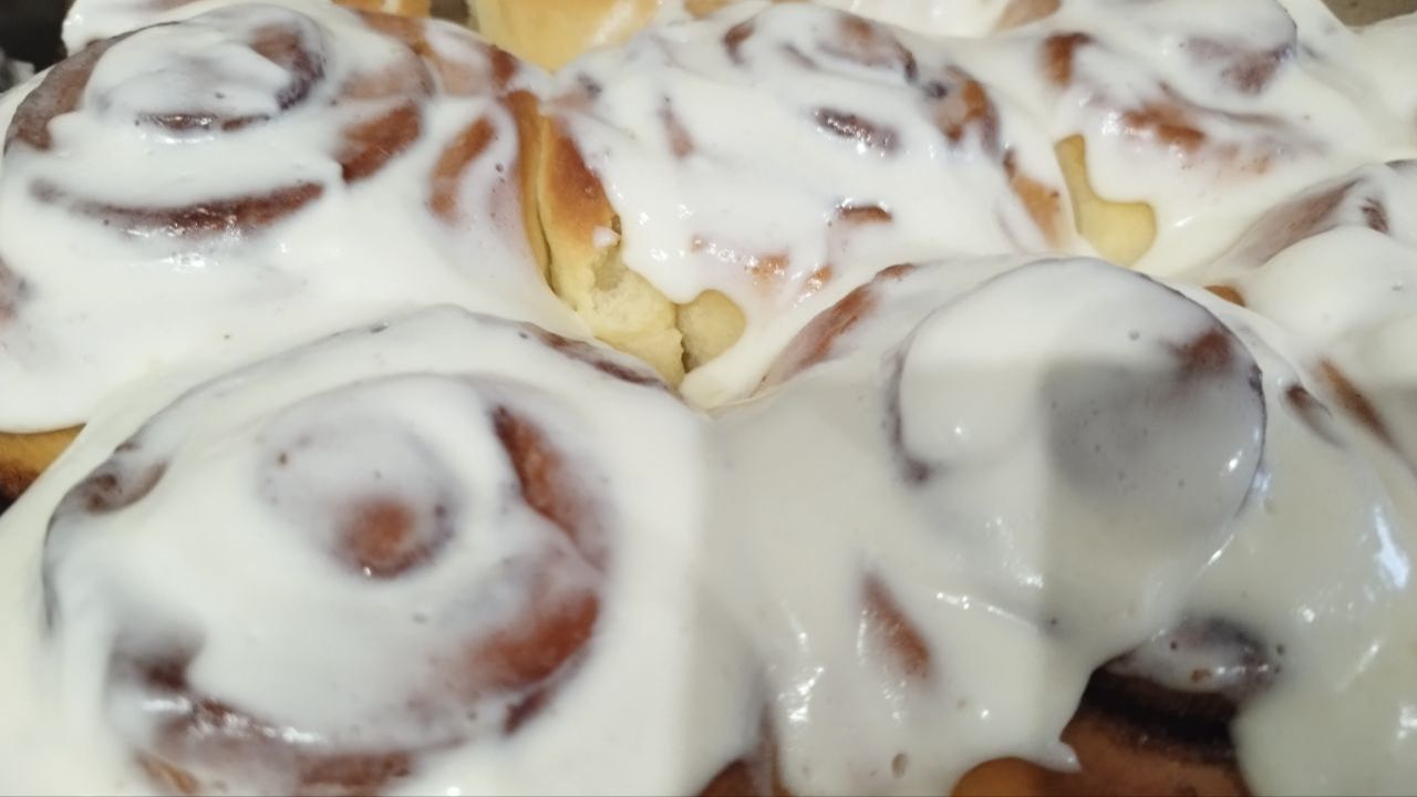 Синнабоны. Булочки с корицей.Рецепт. смотреть онлайн