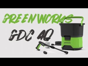 Обзор на новую беспроводную мойку Greenworks