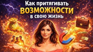 Как притягивать возможности в свою жизнь