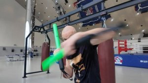 Наработка алгоритма ударного действия