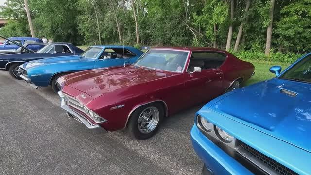 Автофестиваль масл-каров, хот-родов и классических автомобилей Сент-Пол-парк 2025 смотреть онлайн