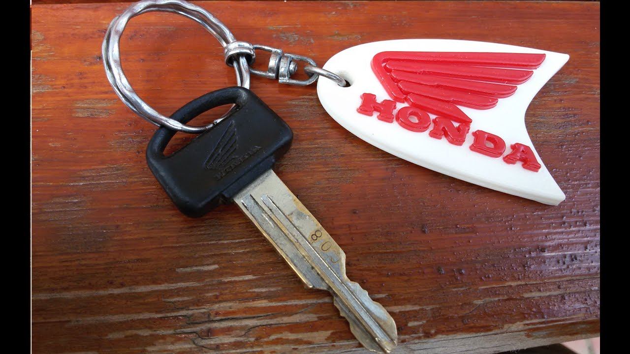 Брелок на ключи HONDA или цветная печать с одним экструдером