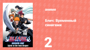 Блич: Временный синигами 2 серия (аниме-сериал, 2004)