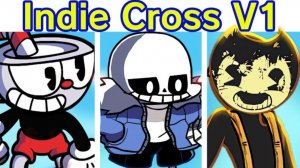Friday Night Funkin vs Indie Cross