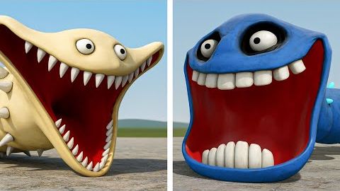 Мультик: Голодная Змея Фаза против Голодного Червя Фаза! смотреть онлайн