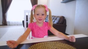 Настя и папа - новая серия про правильное питание! Nastya an