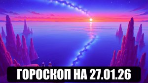 Гороскоп на 27 января 2026