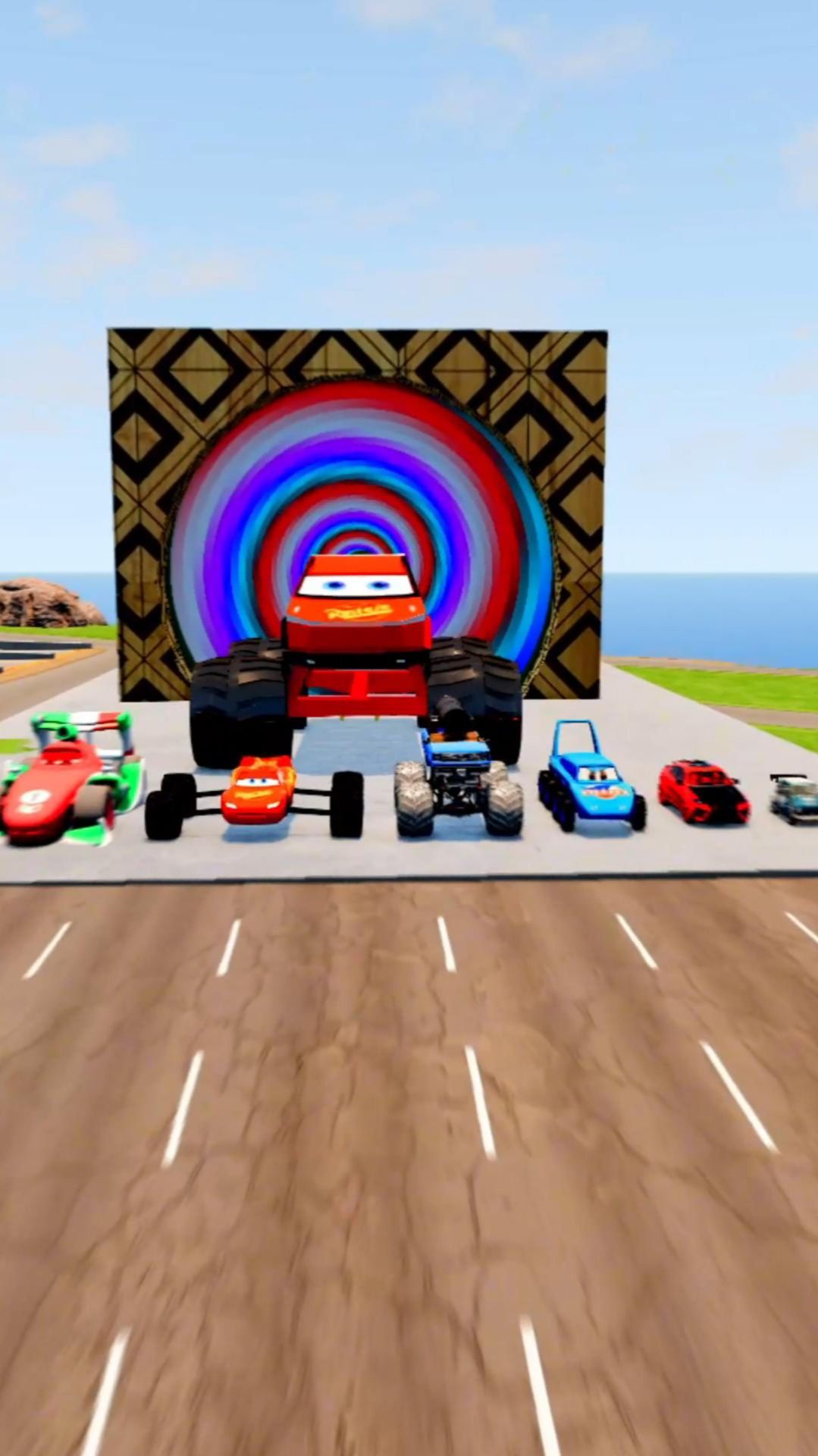 МАШИНКИ МУЛЬТИК МАККУИН СПУСК смотреть онлайн