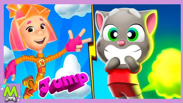 Фиксики против Говорящего Тома.Соревнования Прыгунов.Кто Выше и Быстрее смотреть онлайн