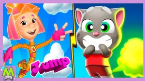 Фиксики против Говорящего Тома.Соревнования Прыгунов.Кто Выше и Быстрее