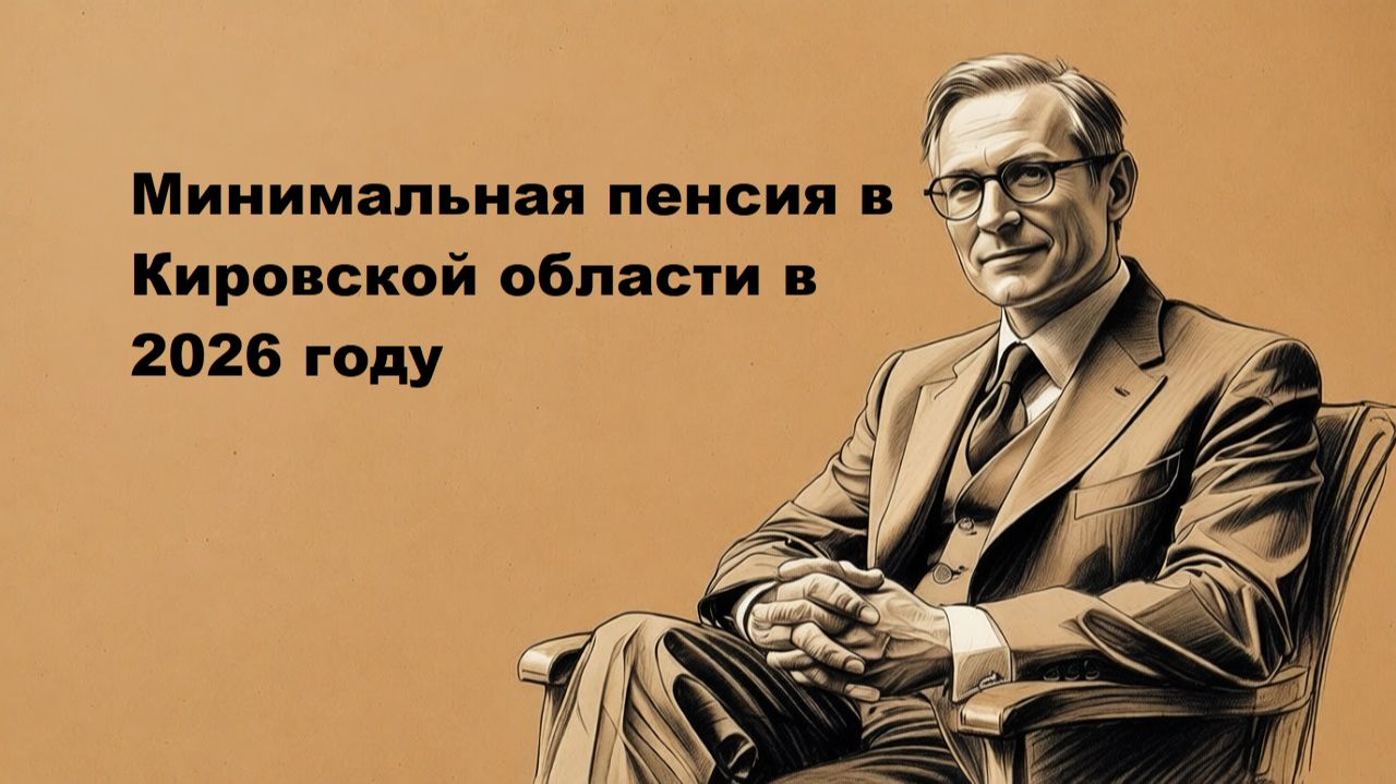 Минимальная пенсия в Кировской области в 2026 году смотреть онлайн