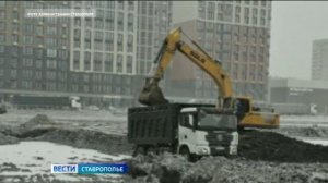 В Ставрополе роют котлован под новый бассейн