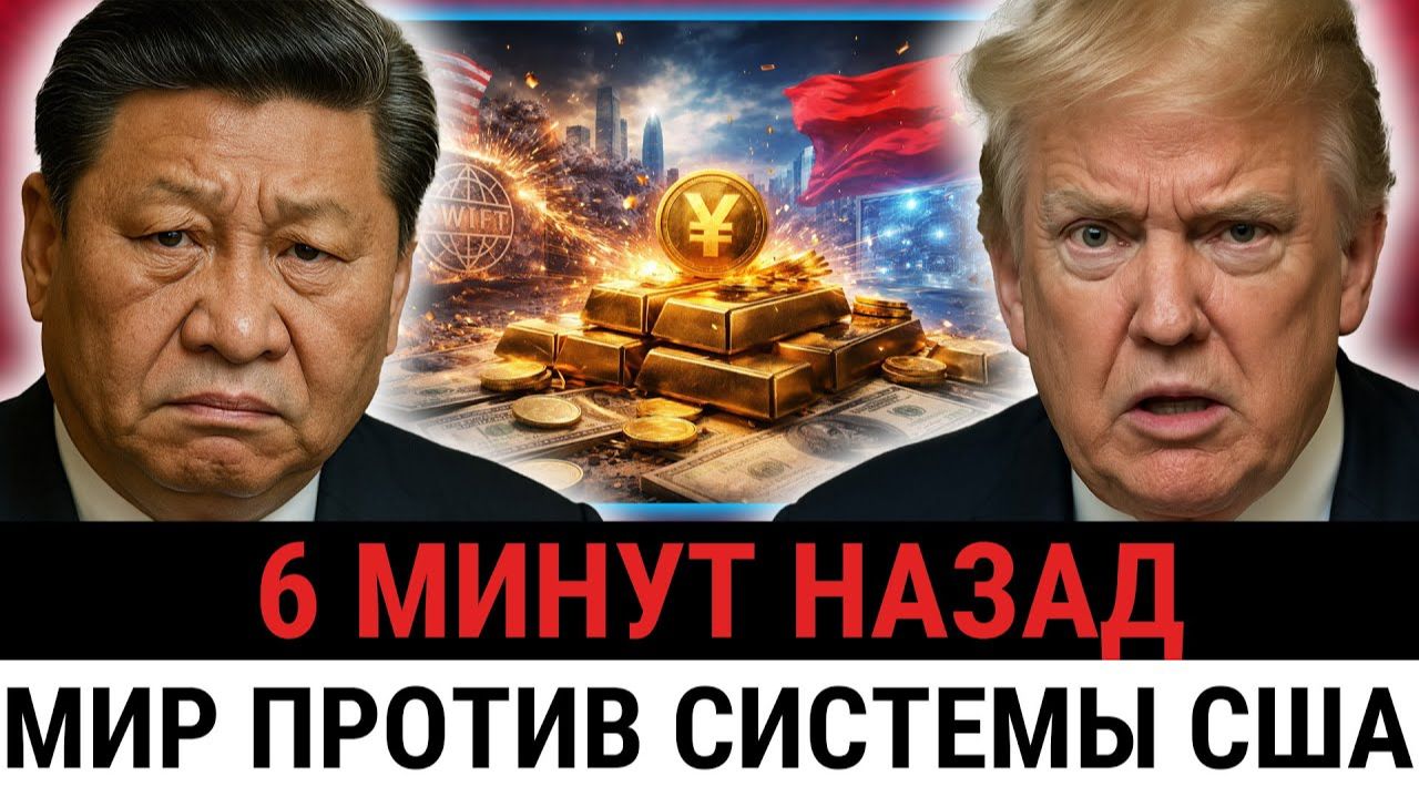 Китай делает шаг, который пугает США; доллар ТИХО убирают из расчетов за золото? смотреть онлайн