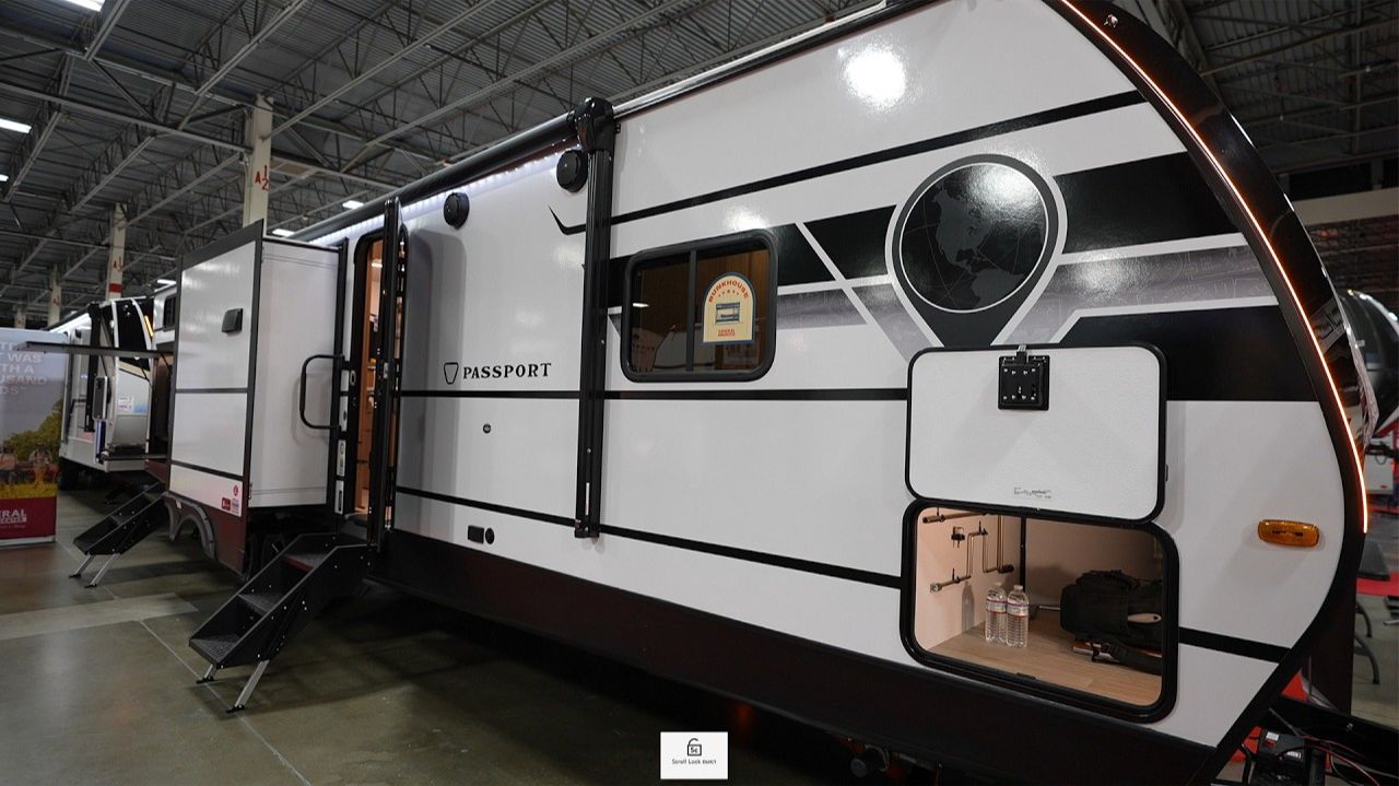 Это произведение искусства. 3-х комнаты на колесах. Большая детская. Автодом Keystone Passport 3300B смотреть онлайн