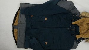 41127 Куртки мужские сток indicot 2 сорт (возможны исправимые дефекты), 12пак, оптом