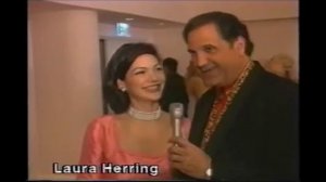 Laura Harring On The Town with Mike Farah - 1997 Academy Awards Private Party