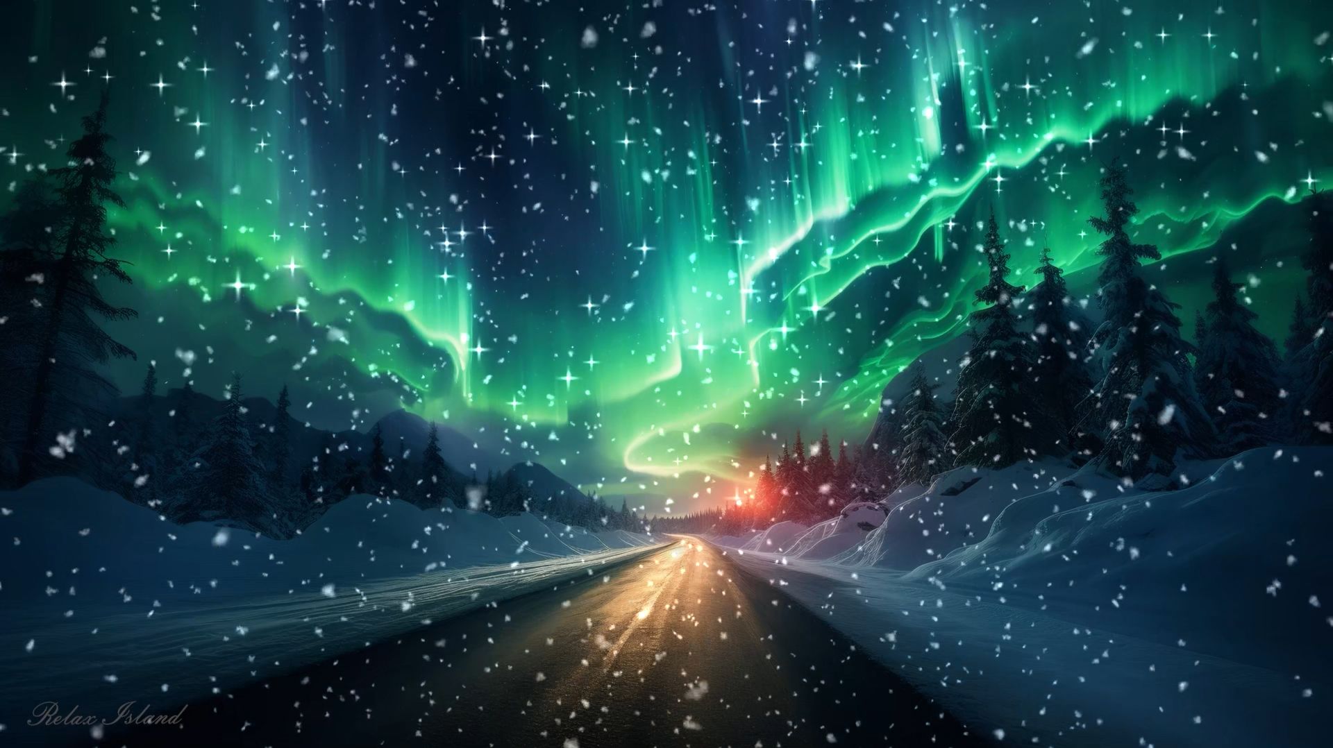 НЕВЕРОЯТНО КРАСИВАЯ УСПОКАИВАЮЩАЯ МУЗЫКА ДЛЯ СНА 🎵 РАССЛАБЛЯЮЩАЯ МУЗЫКА ДЛЯ ДУШИ И СЕВЕРНОЕ СИЯНИЕ смотреть онлайн