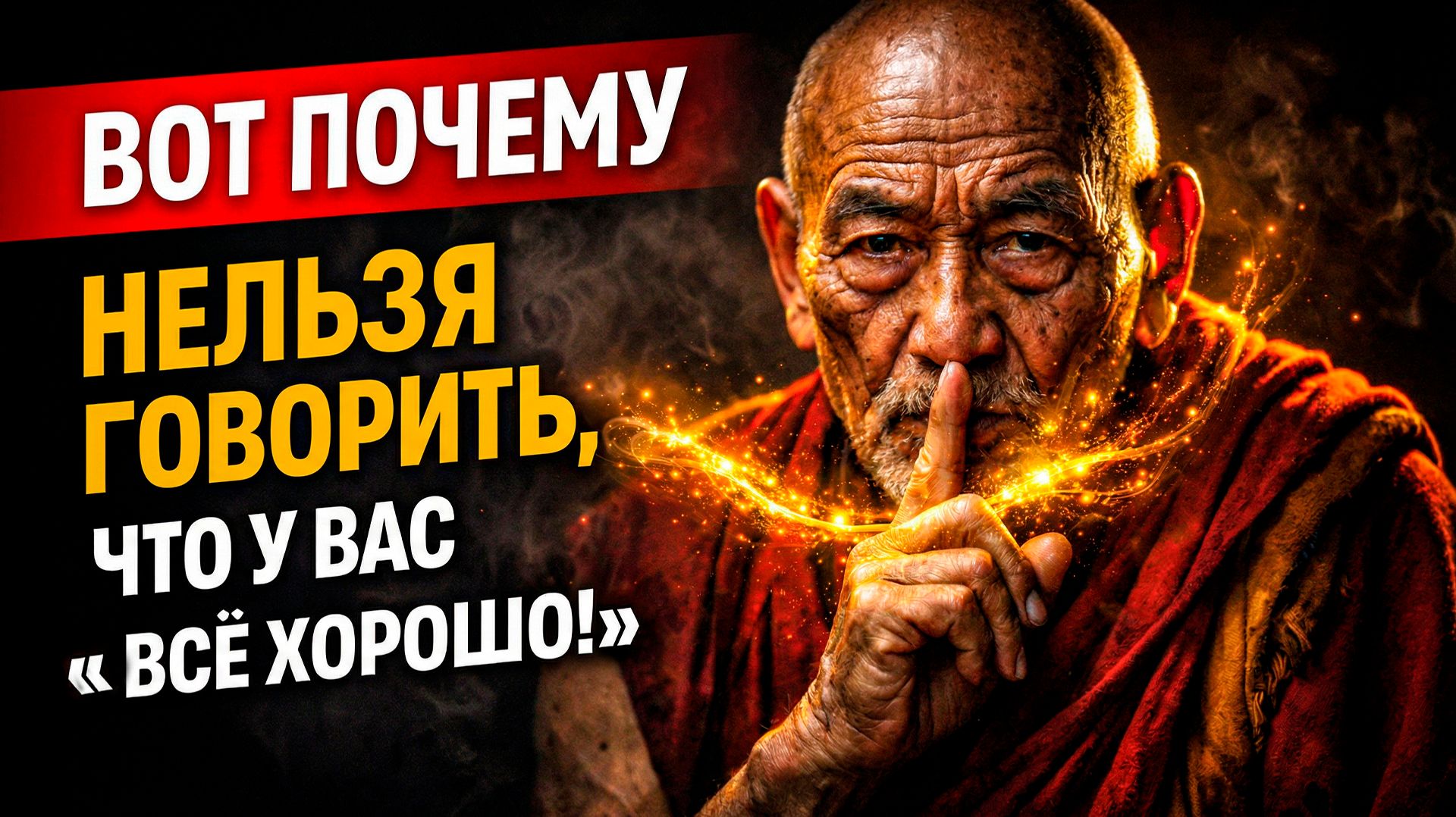 Никогда Не Произноси: "У Меня Всё Хорошо" — фраза рушит судьбу | Мудрость Тибета смотреть онлайн