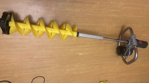 Китайский пластиковый ледобур не бурит!!!