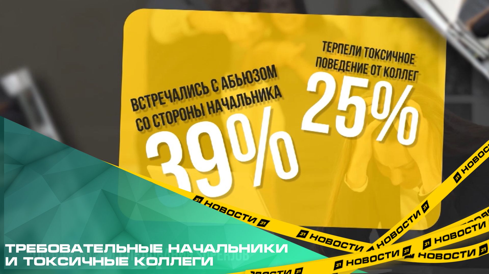 Требовательные начальники и токсичные коллеги. Многие челябинцы сталкиваются с абьюзом на работе смотреть онлайн