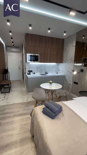 Апартаменты-студия 26 м² ЖК KM Tower Plaza