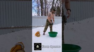 закаливания снегом и водой