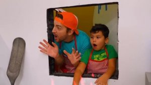 100 слоев еды Челлендж для детей.