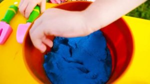 Magic Colored fruits and vegetables grow up by Like Nastya