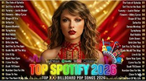 Шазам Топ Лучших Зарубежных Хитов 2026 Rihanna Taylor Swift, Adele, Bruno Mars, Lady Gaga, Maroon 5