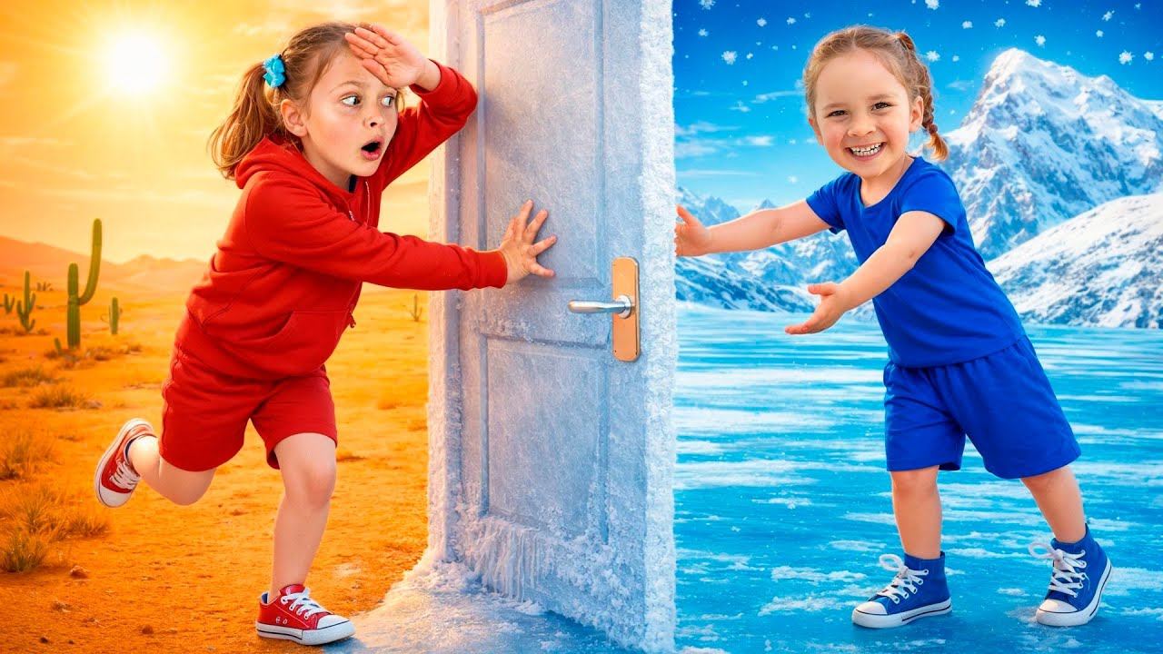 Холод или тепло? Узнаем с Майей и Машей! смотреть онлайн