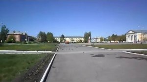 Наша центральная площадь весной