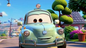 Круглые машинки мультик