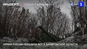 Армия России поразила ВСУ в Запорожской области