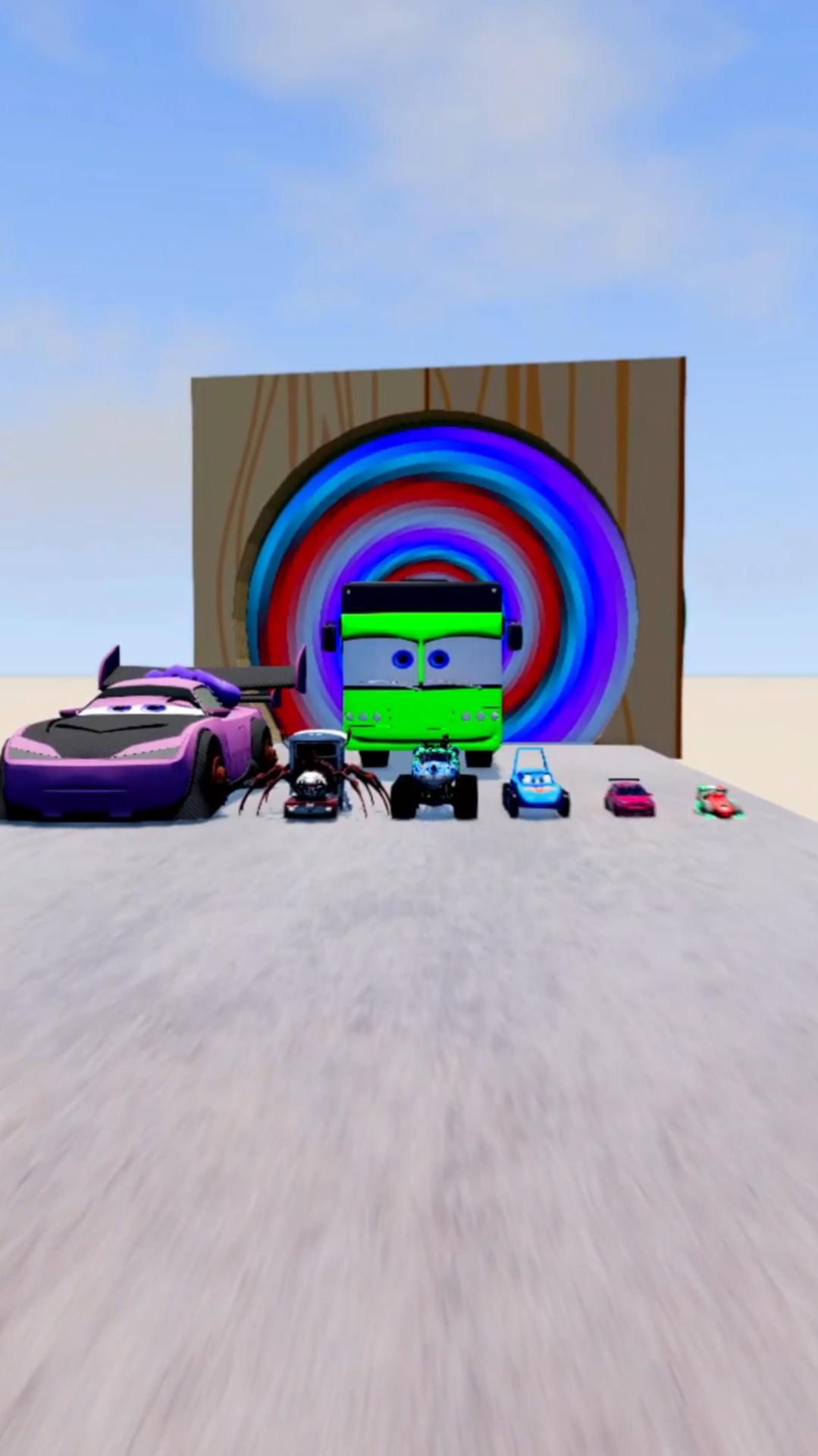 МУЛЬТИКИ ПРО МАШИНКИ ЦВЕТНЫЕ АВТОБУСЫ смотреть онлайн