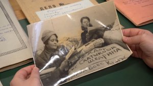 Материалы из Отдела архивных документов посвящённые Великой Отечественной войне